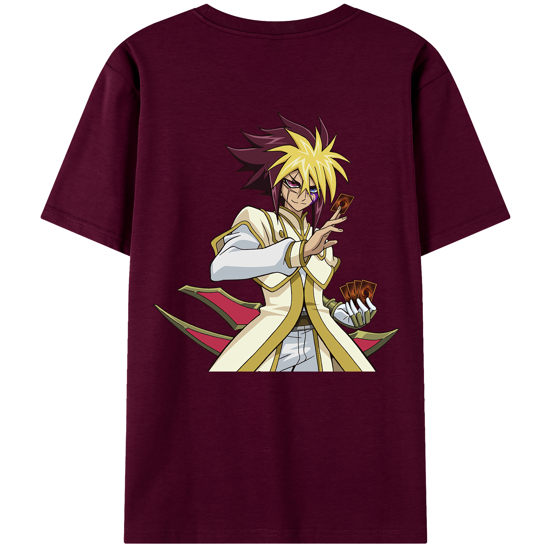 （画像用） 遊☆戯☆王 Yu-Gi-Oh! レディース半袖Tシャツ(バックプリント)